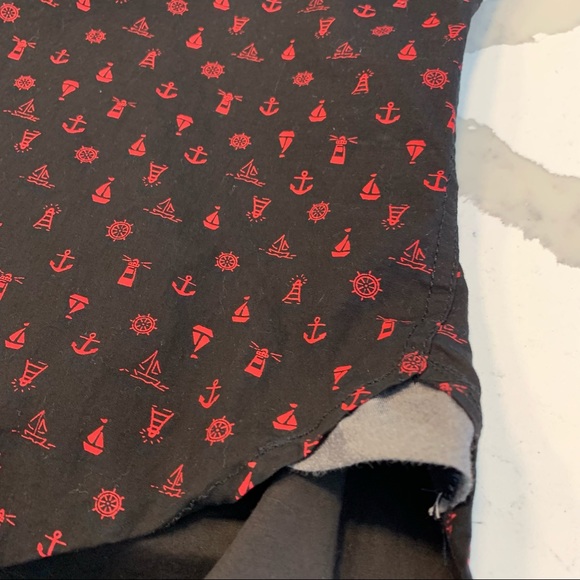 Denim & Rivets XXL Cotton Sleeve Button Up Shirt, un tuck style - Picture 7 of 9